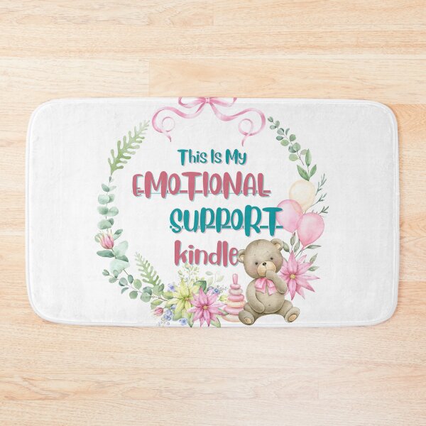 Item preview, Emotional Support Kindle - This Is My Emotional Support Kindle - A Gift For Book Lovers designed and sold by DeMuthu.