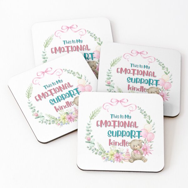 Item preview, Emotional Support Kindle - This Is My Emotional Support Kindle - A Gift For Book Lovers designed and sold by DeMuthu.