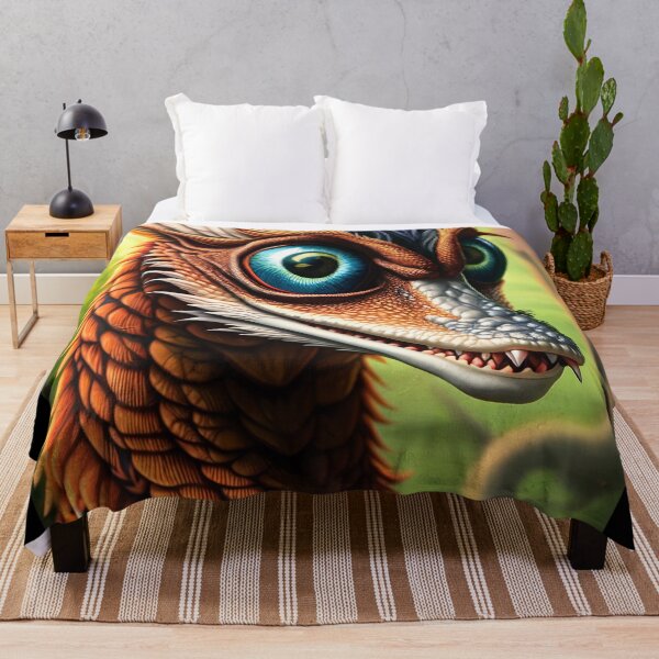 Item preview, Copper Scaled Jungle Dragon with Goofy Grin and Big Eyes designed and sold by dragynrain.