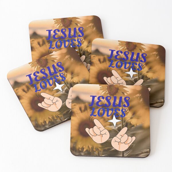 Item preview, JESUS LOVES YOU designed and sold by ArtsOfWonder.