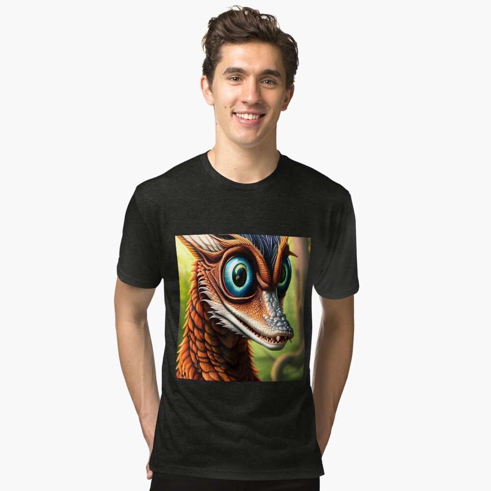 Item preview, Tri-blend T-Shirt designed and sold by dragynrain.