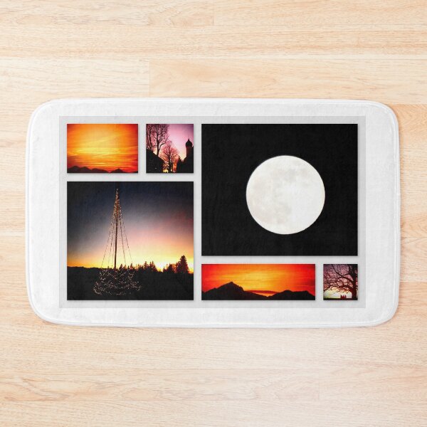 Item preview, Sunset and Full Moon in January designed and sold by angel1.