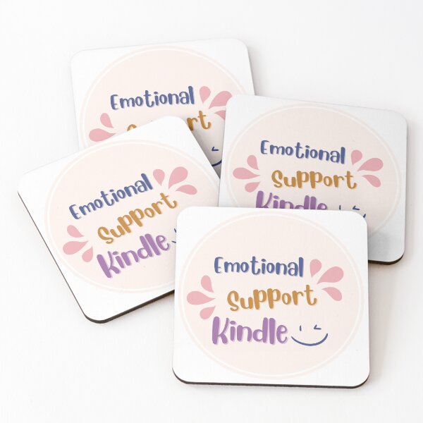 Item preview, This Is My Emotional Support Kindle - Emotional Support Kindle - Book Lover's Sticker designed and sold by DeMuthu.