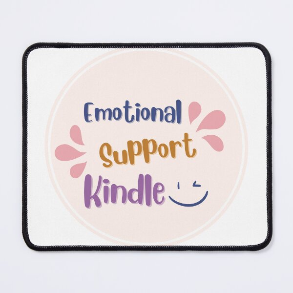 Item preview, This Is My Emotional Support Kindle - Emotional Support Kindle - Book Lover's Sticker designed and sold by DeMuthu.