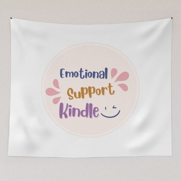 Item preview, This Is My Emotional Support Kindle - Emotional Support Kindle - Book Lover's Sticker designed and sold by DeMuthu.