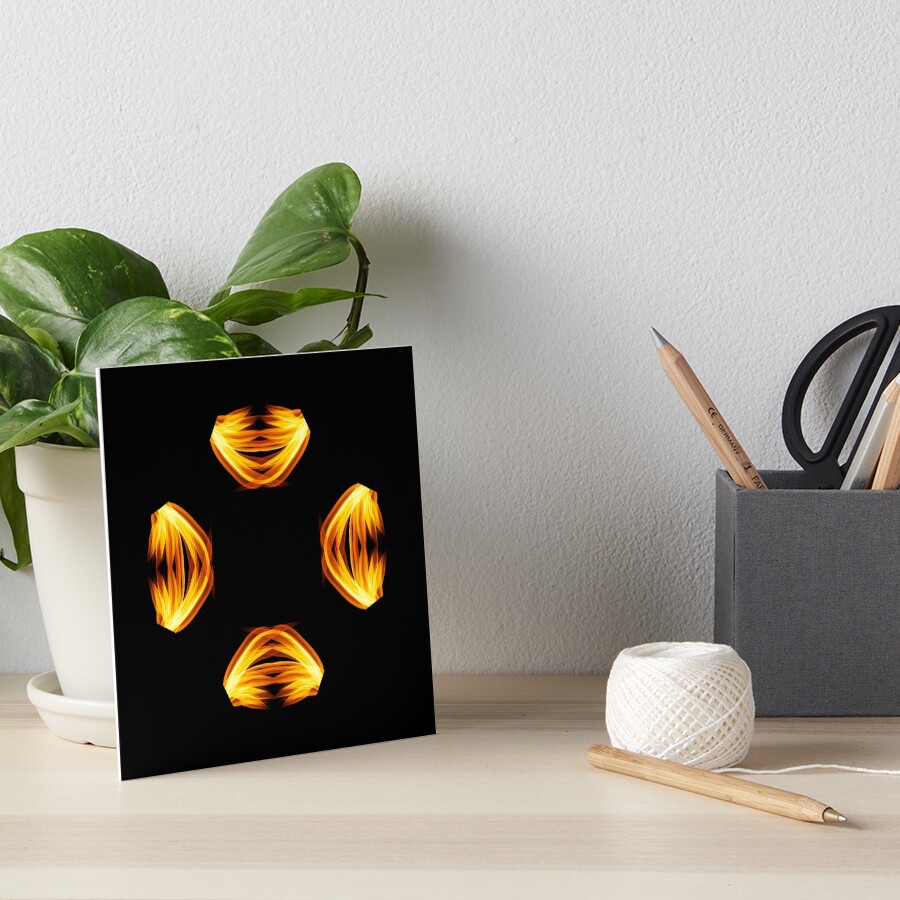 Item preview, Art Board Print designed and sold by RomeoAzahar.