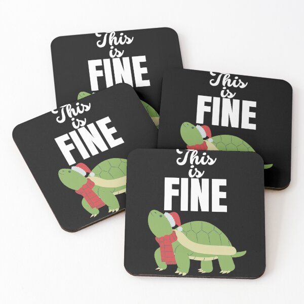 Item preview, This is fine turtle - K367 -  designed and sold by K367.