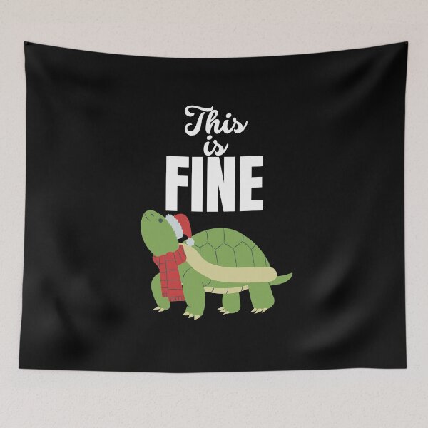 Item preview, This is fine turtle - K367 -  designed and sold by K367.