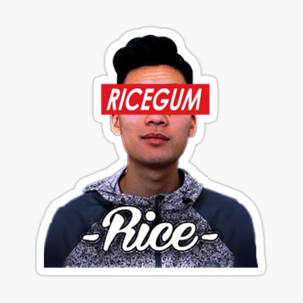 &ldquo;Ricegum&rdquo; Sticker by Dimension-c137 | Redbubble