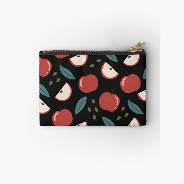 Item preview, Apple Slice Pattern - Black designed and sold by joizart.