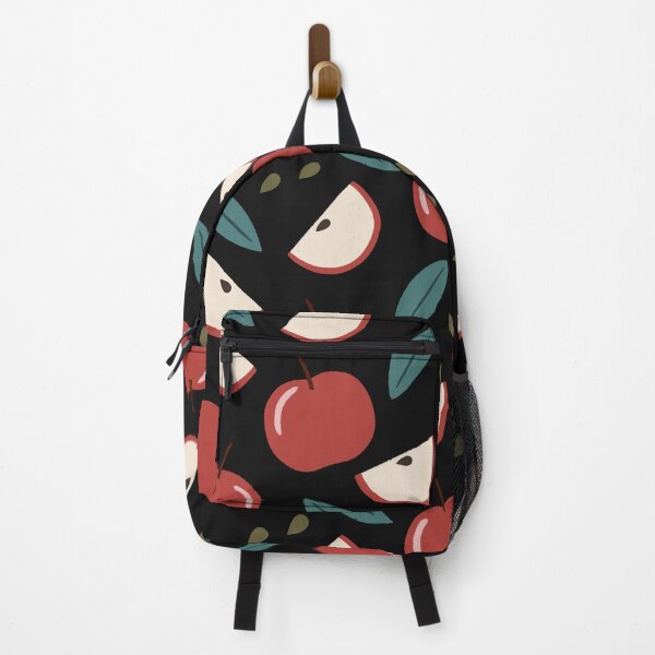 Item preview, Apple Slice Pattern - Black designed and sold by joizart.