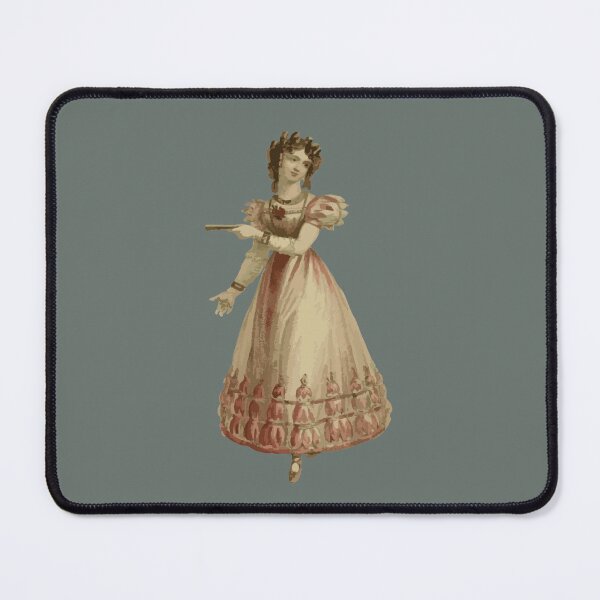 Item preview, Regency Figure with Fan designed and sold by CastlesClassics.