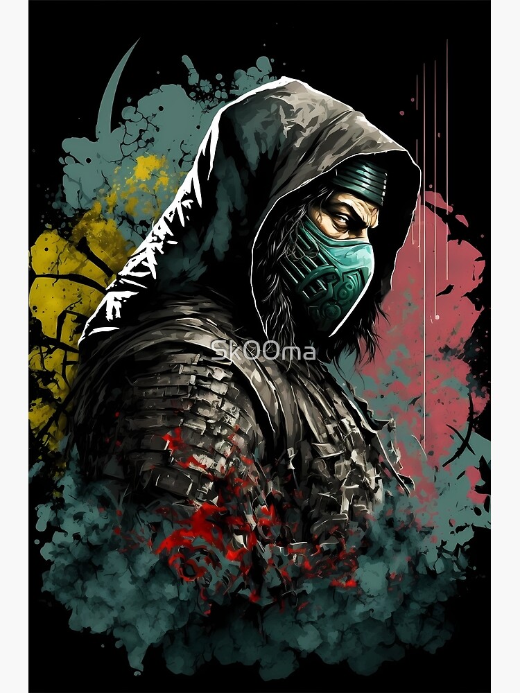 Ninja Poster for Gamers and lovers of retro gaming and Japanese art Poster  for Sale by Sk00ma