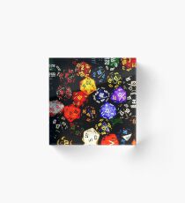 Crazy Dice Acrylic Block