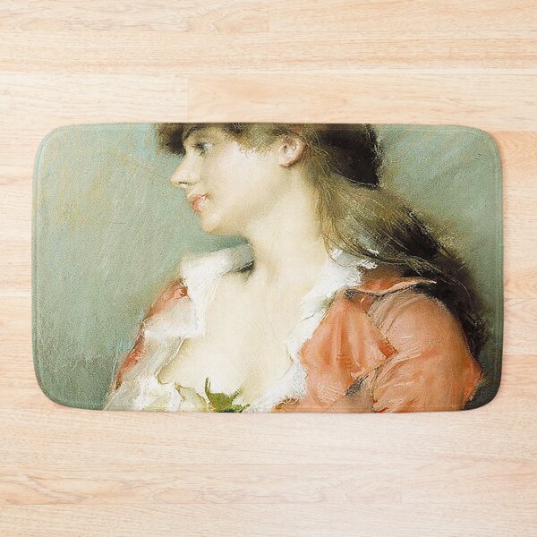 Item preview, Albert Edelfelt Profile of a Young Woman A I 539 designed and sold by MARWA-STORE.