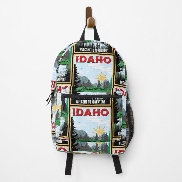 Item preview, Idaho Travel Poster designed and sold by Rich Summers Art.