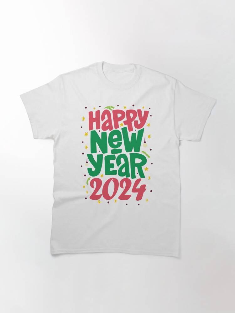 Discover Happy new year 2024 - Merry Christmas Classic T-Shirt