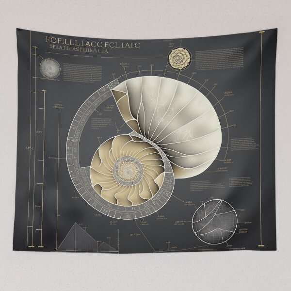 Item preview, Golden Ratio Fibonacci Style designed and sold by RAGANADesign.
