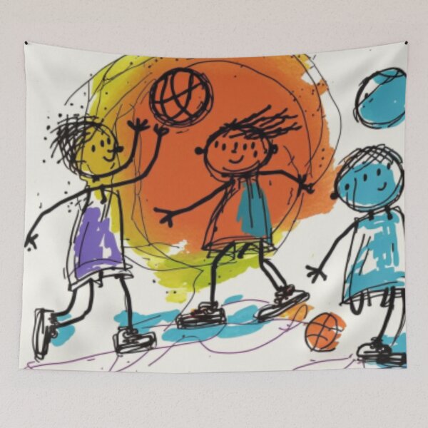 Item preview, Basketball Bliss designed and sold by Sportskeyhole.
