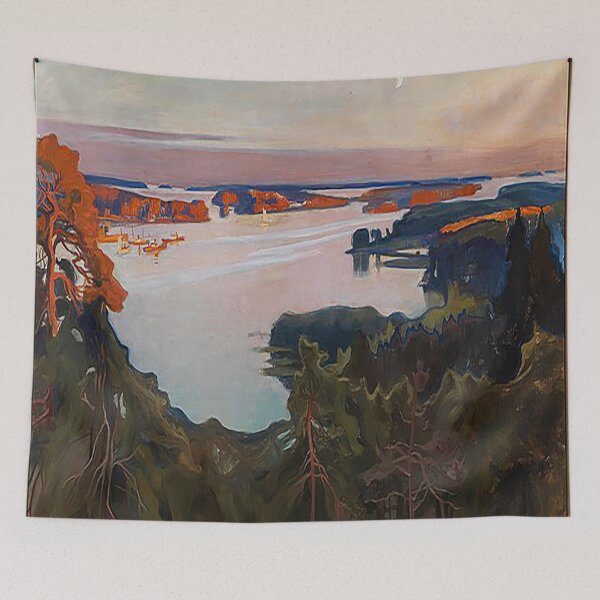 Item preview, Albert Edelfelt View over Haikko A II 782-8 designed and sold by MARWA-STORE.