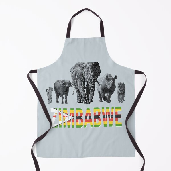 Item preview, Zimbabwe Wildlife Big Five Safari for Zimbabwe Fans designed and sold by Scotch Macaskill.