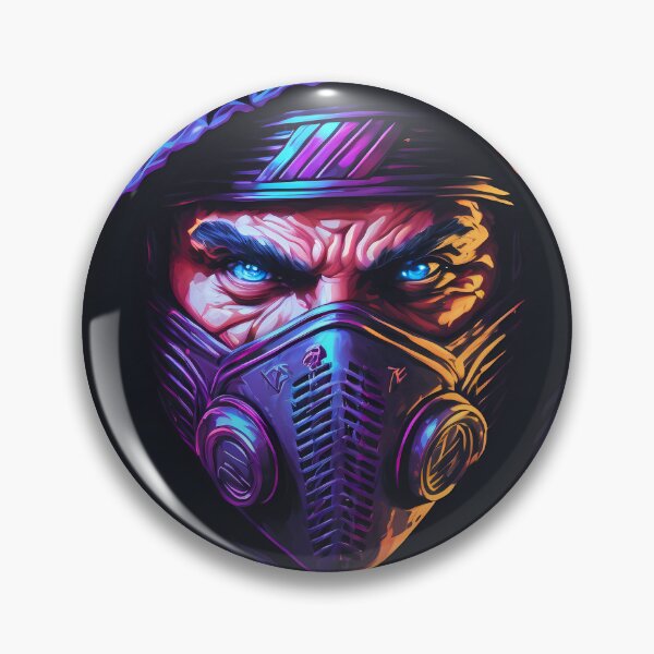 Artikelvorschau, Synthwave-Poster - Vapourwave Retro Gaming Ninja entworfen und verkauft von Sk00ma.