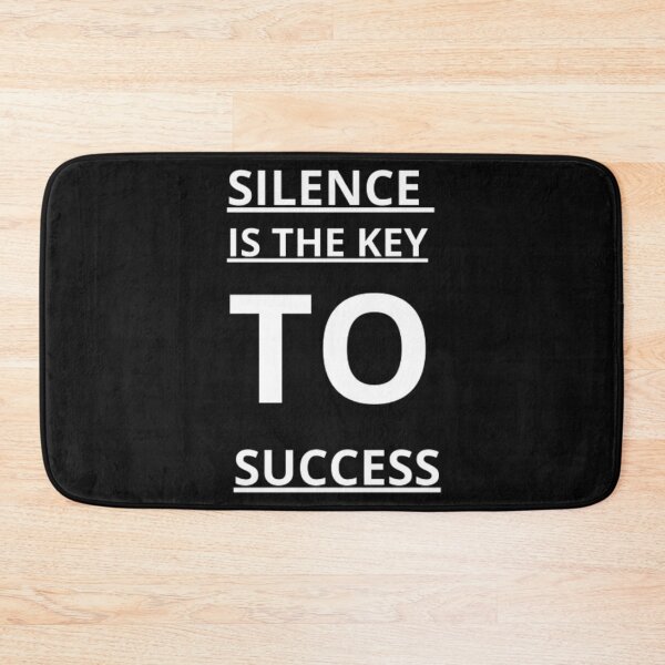 Item preview, silence is the key to success designed and sold by mahass.