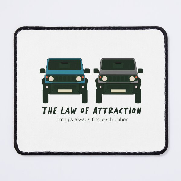 Item preview, The Law of Attaction | Blue and Grey Suzuki Jimny designed and sold by stoicjimny.