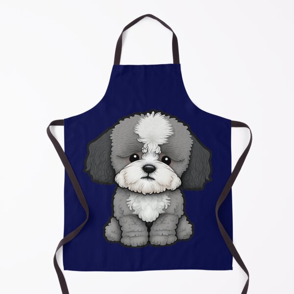 Item preview, Shihtzu Poodle - Doris the Sweetest Dog - Kawaii Cartoon designed and sold by UncannyCanvas.