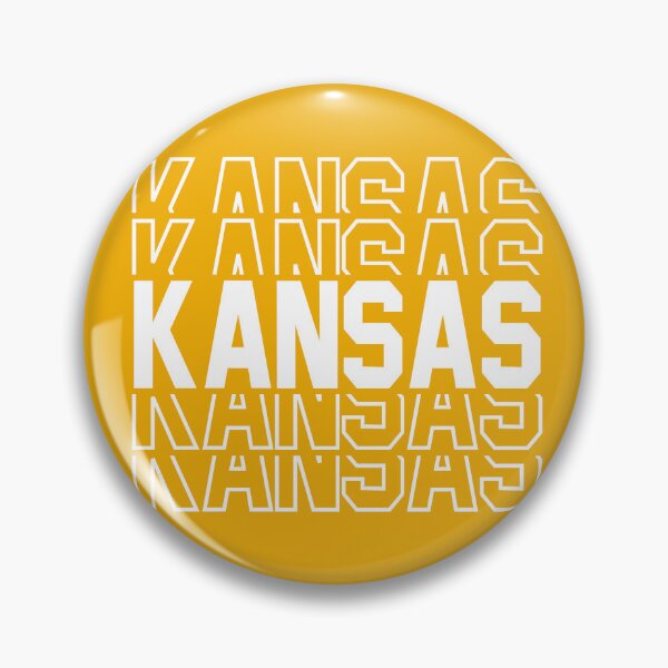Item preview, Kansas State Repeated Text, Gold designed and sold by sweetbelle.