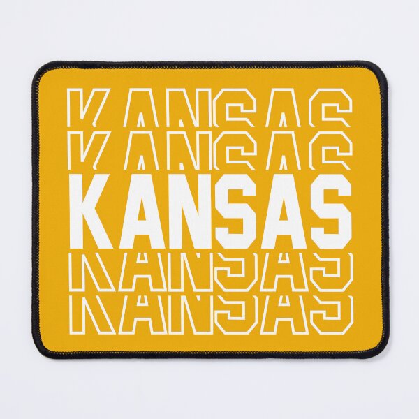 Item preview, Kansas State Repeated Text, Gold designed and sold by sweetbelle.