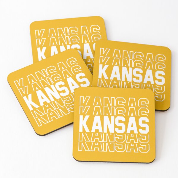 Item preview, Kansas State Repeated Text, Gold designed and sold by sweetbelle.