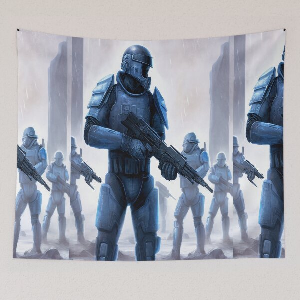 Item preview, Planet Warz - Human Outfit - Gunner "Nightmare" designed and sold by Brazz Official.