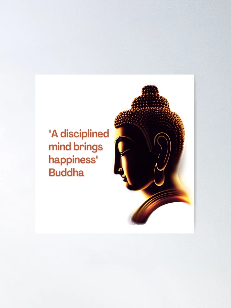 Buddha - for by Poster brings happiness\