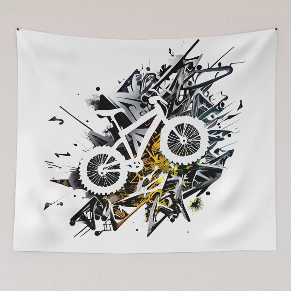 Item preview, Bike Bicycle Graphic Design for the Bike Lover who is always looking for new and unique ways to express their love of biking designed and sold by TourDePassion.