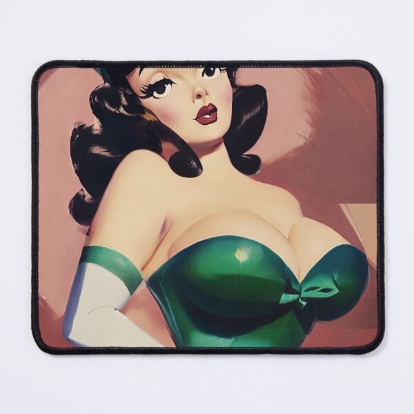 Item preview, Screwball Cartoon Pinup Girl designed and sold by cutestpinups.