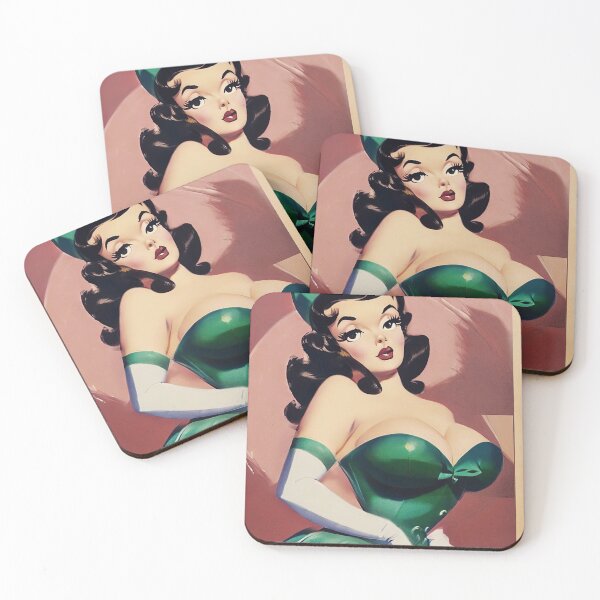 Item preview, Screwball Cartoon Pinup Girl designed and sold by cutestpinups.