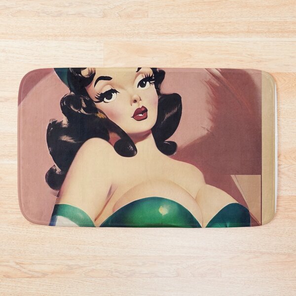 Item preview, Screwball Cartoon Pinup Girl designed and sold by cutestpinups.