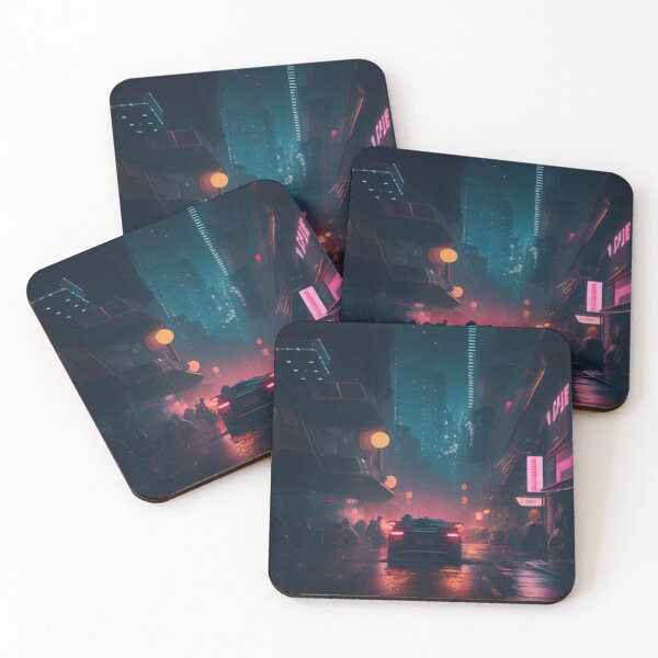 Item preview, Cyberpunk night in Tokio streets designed and sold by MaryAnn84.