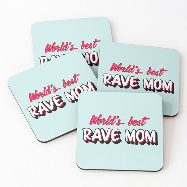 Item preview, Worlds Best Rave Mom designed and sold by DenverTees.