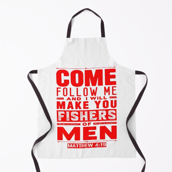 Item preview, Come Follow Me And I Will Make You Fishers Of Men. Matthew 4:19 designed and sold by plushism.