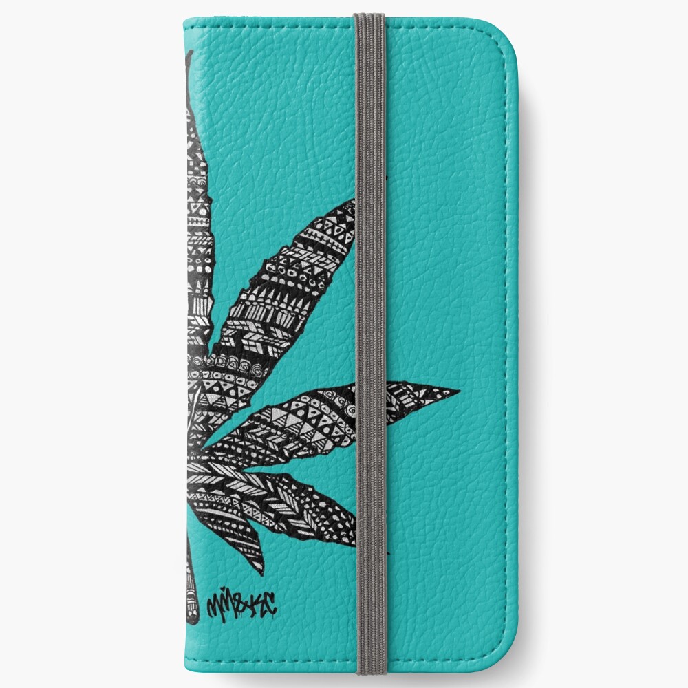 Chronic Leaf iPhone Wallet