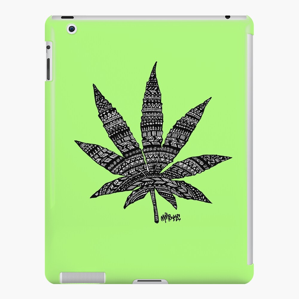 Chronic Leaf iPad Case & Skin