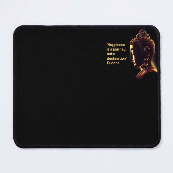 Item preview, Buddha - Happiness is a journey, not a destination designed and sold by RetComly.