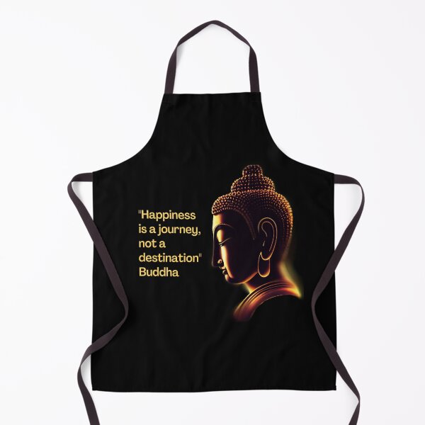 Item preview, Buddha - Happiness is a journey, not a destination designed and sold by RetComly.