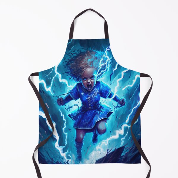 Item preview, chucky Neon blue Horror designed and sold by BaynoSama.