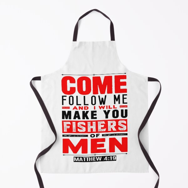 Item preview, Come Follow Me And I Will Make You Fishers Of Men. Matthew 4:19 designed and sold by plushism.