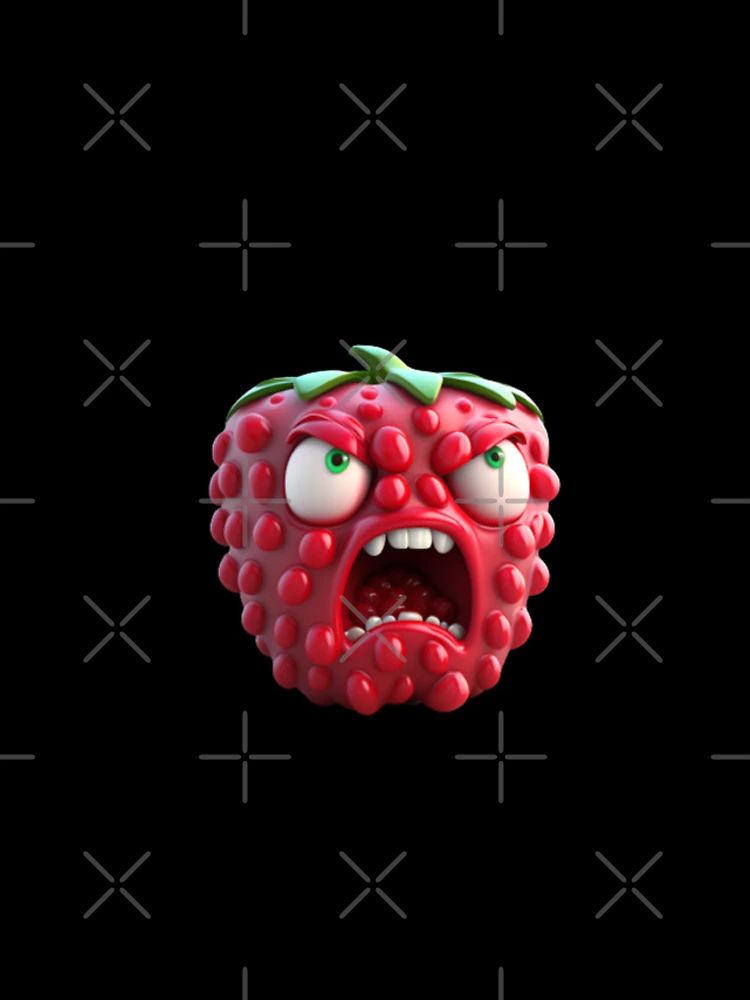 Thumbnail 4 of 4, iPhone Case, Angry Raspberry designed and sold by Scrumptious Designs.