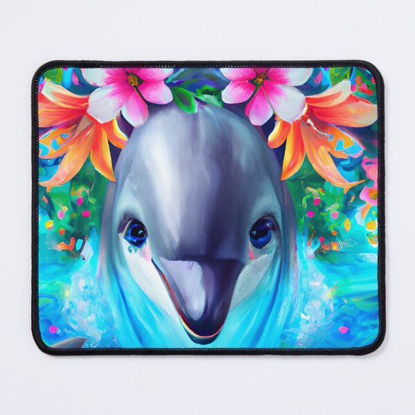 Item preview, Happy Dolphin designed and sold by ArtGraffita.