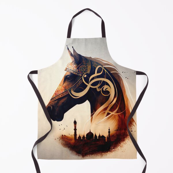 Aperçu de l'œuvre Calligraphy Horse créée et vendue par Aravinto.
